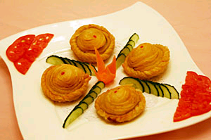 Mashed Date Flaky Pastry