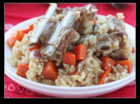 Rice With Fingers