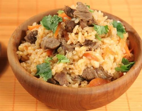 The Flavored Rice With Lamb