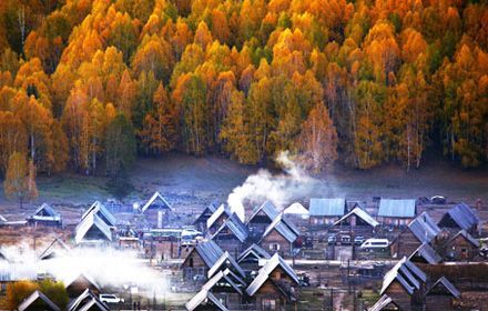 Kanas Tuva Village—Hemu Ancient Village