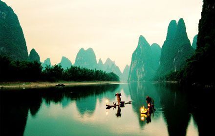 The famous Li River Cruise