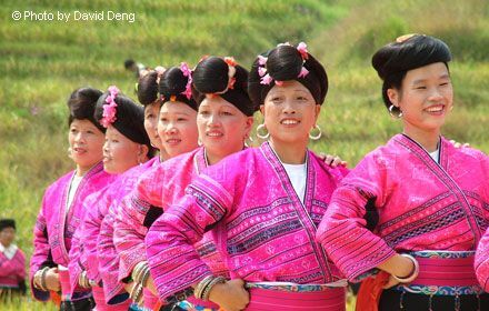 Zhuang Villages and Yao Villages in Longji Rice Terraced Fields