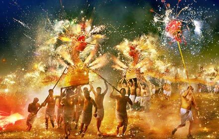 Dragon Dance in Hong Kong