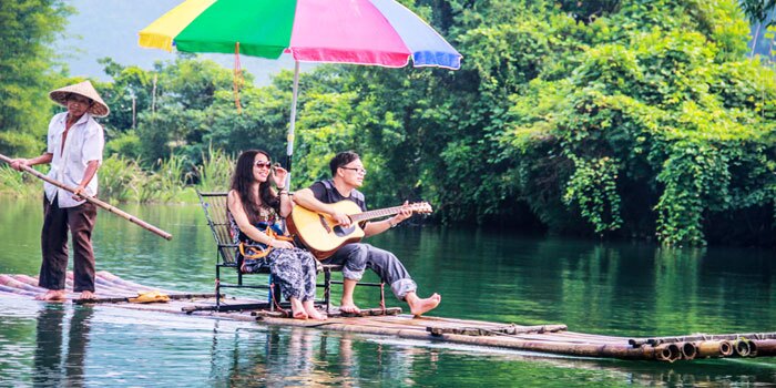 Yulong River Bamboo Rafting
