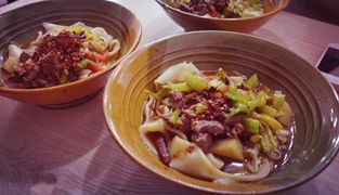 Xian food-Biangbiang mian