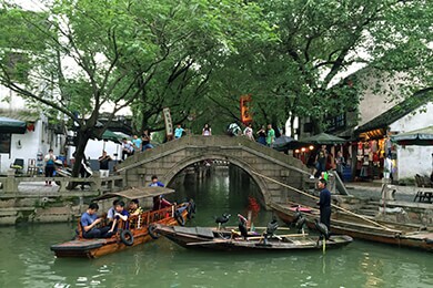 Gondola Ride in Tongli