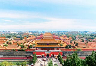 Hilltop View of the Forbidden City