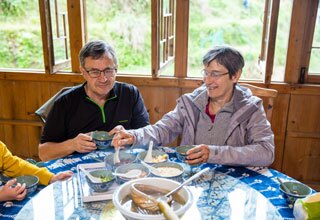 Our Customers Trying Guilin Cuisine