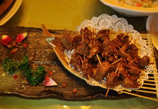 Vegetarian Mutton Shashilk