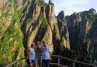 Custumers in Huangshan
