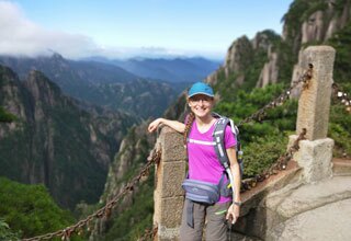 Our Customer Climbing Huangshan