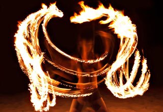 Enjoying Fiery Dragon