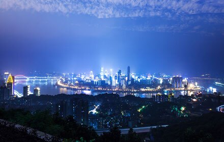 Chongqing by night