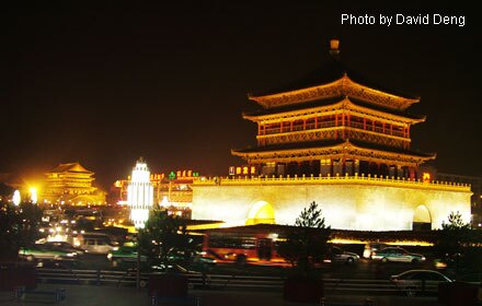 Xian by night