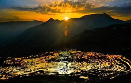 Youxi Terraced Fields in Fujian Province