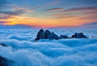 Yellow Mountain in Winter