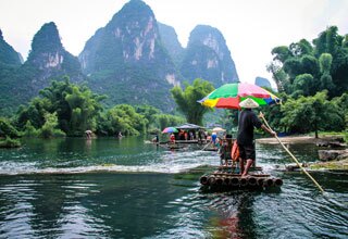 Bamboo Rafting