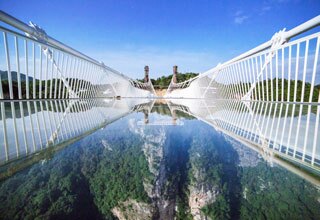 Zhangjiajie Grand Canyon with Glass Bridge