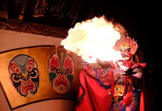 Fire Spitting Show