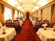 Dining Car on China Oriental Express Dining Car on China Oriental Express