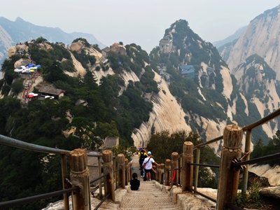 Huashan Mountain Hiking