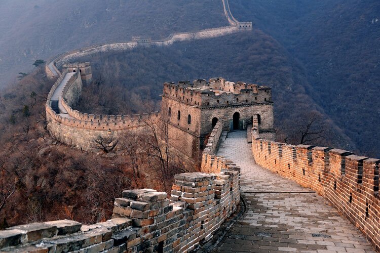 Chinese word: 長城, Great Wall in China