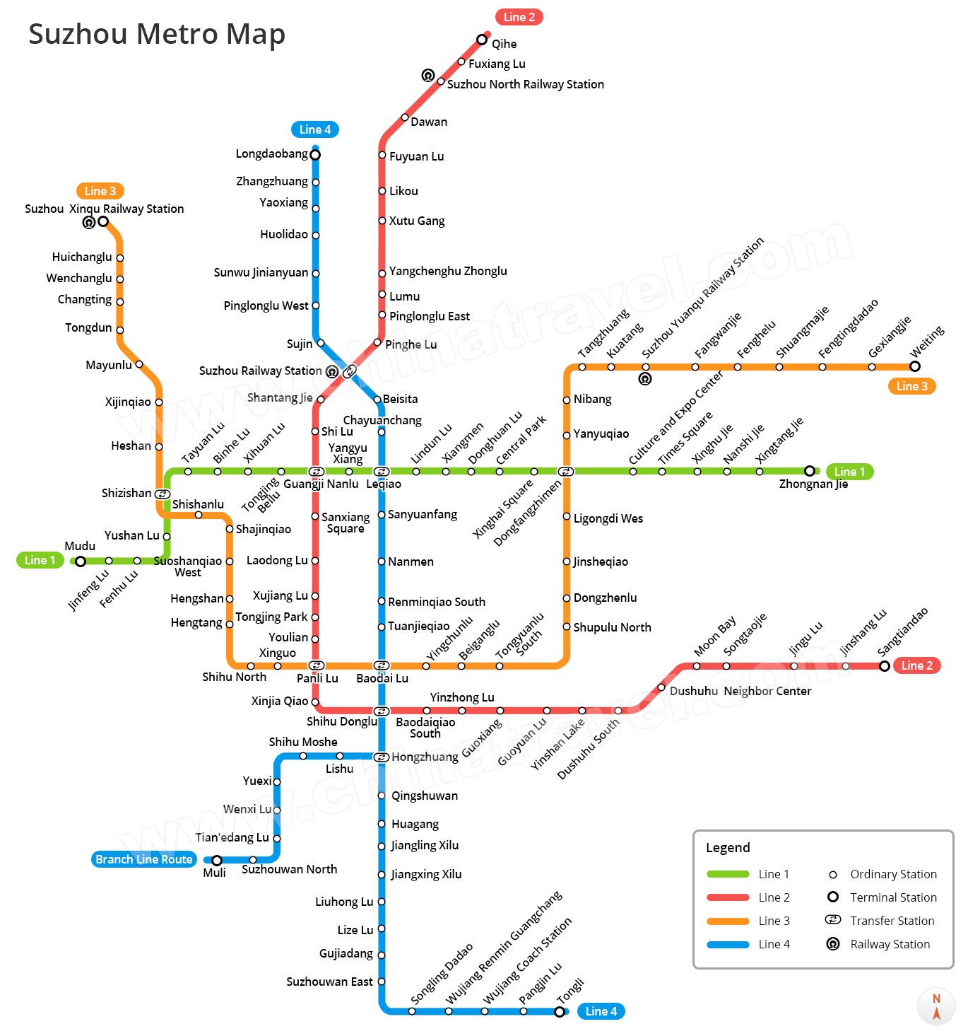 Suzhou Metro Map 