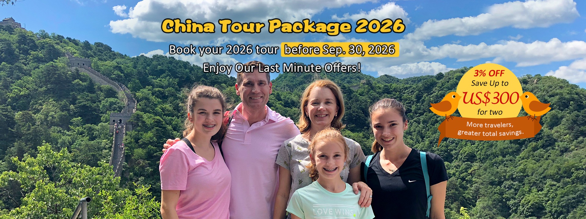 China Tour 2026/2027: Discover Popular Destinations & Best Tours to China