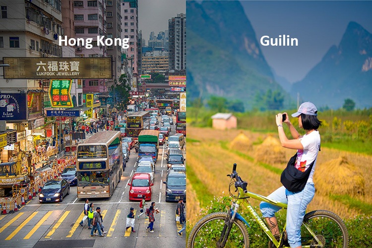 hongkong guilin tour