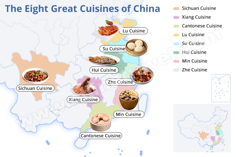 Eight Chinese Cuisines 