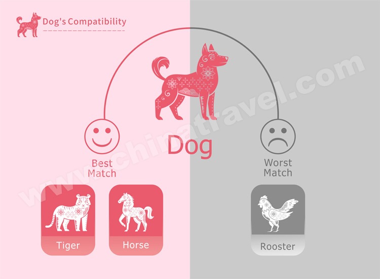 Year of the Dog, Chinese zodiac 2006, 1994, 1982, 1970, Dog's ...