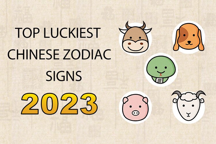 Chinese Zodiac Horoscope 2023 - Top 10 Luckiest Zodiac Animal Signs