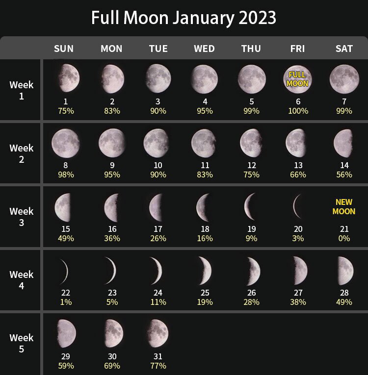 Full Moon in January 2025