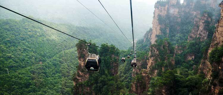 Tianzi Mountain, Zhangjiajie: Facts, Cable Car, Formation